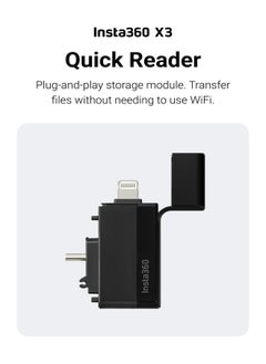 Insta360 Quick Reader Compatible with Insta360 X3  - Image 1