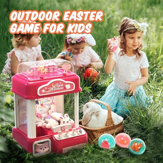 15 CLAWS MACHINES FOR KIDS ADULTS WITH SOUND LIGHT, VENDING MACHINE CANDY GRABBER PRIZE DISPENSER TOYS, UNICORNS CLAWS MACHINES ELECTRIC CONTROL,BIRTHDAY GIRL TOYS GIFT - Image 2