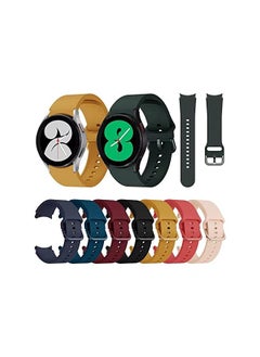 PROMASS Smart Watch Replacement Band Compatible for Samsung Watch 4 Adjustable Silicone 20mm Strap Classic Colorful for Men Women  - Image 2