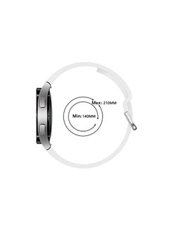 PROMASS Smart Watch Replacement Band Compatible for Samsung Watch 4 Adjustable Silicone 20mm Strap Classic Colorful for Men Women  - Image 4