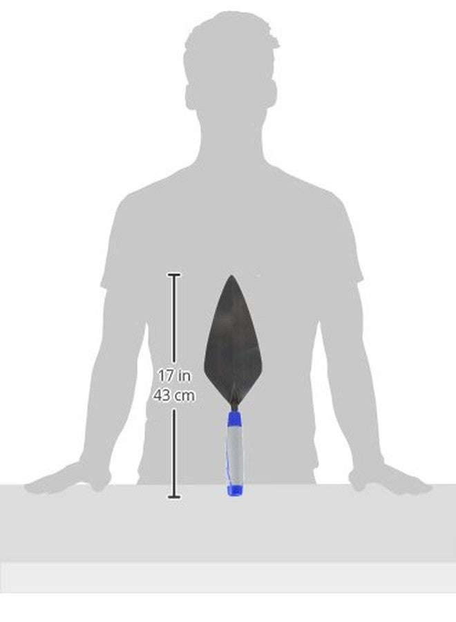 Kraft Tool W. Rose RO116-10SH Brick Trowel 10" Narrow London Pattern w/ProForm Handle - Image 3