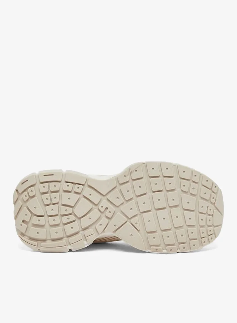 Styli Active  Double Pull Tab Lace Up Sneakers for Women | Best Price UAE