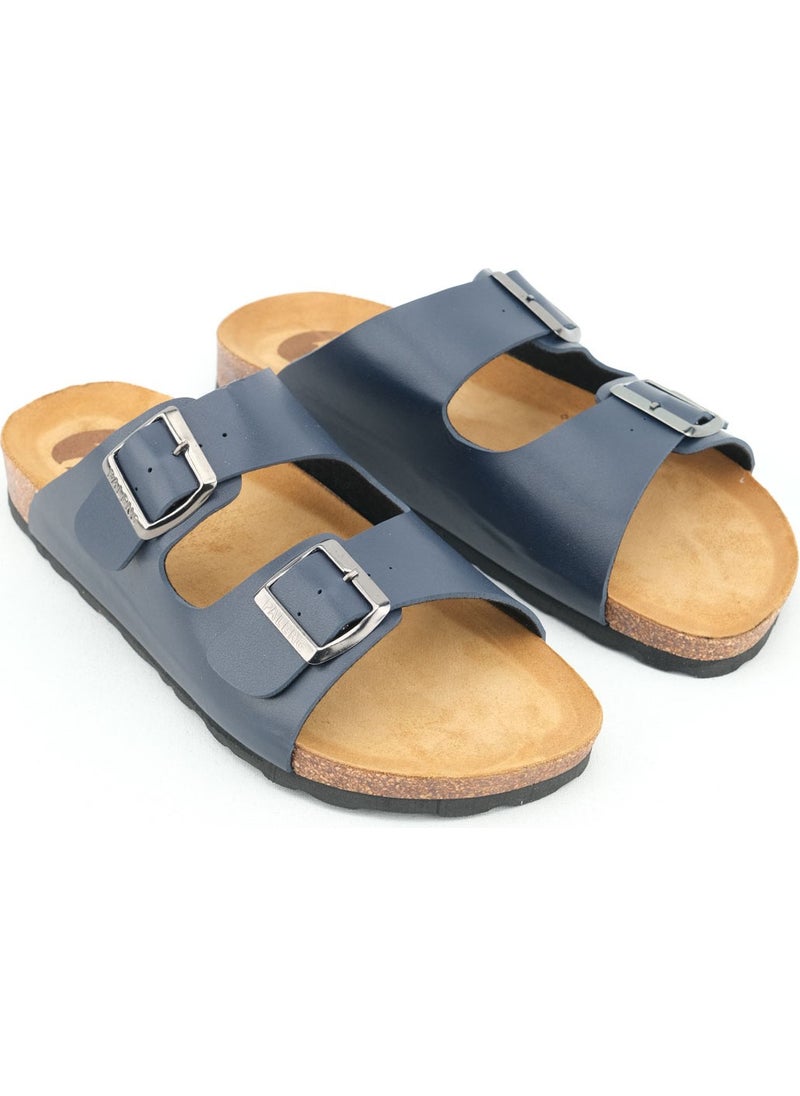 Paleng - ش slippers جلدية رجالية من الفلين - Image 1