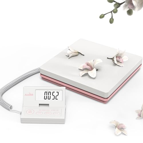 ACNHLI Postal Mail Scales for Shipping, 110LB(50KG) Scale for Package, Three Functions: Tare,Mode and Hold, Individual Flexible Panel,with Manual and Adapter - Image 5