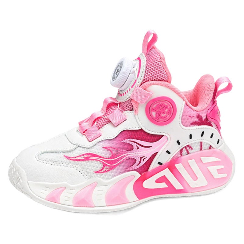 Mesh Sneakers Lightweight Flexible Sole Walking Shoes For Kids Indoor And Outdoor Activities - Image 4