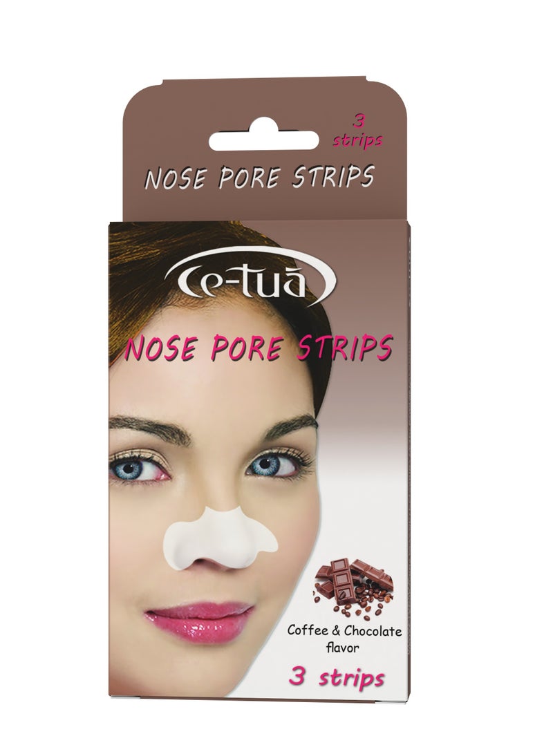 سي-توا شرائط سيتواه لتنقية المسام وازالة الرؤوس السوداء - 3 شرائط - قوة - شيكولاتة  - Cetua - Image 2