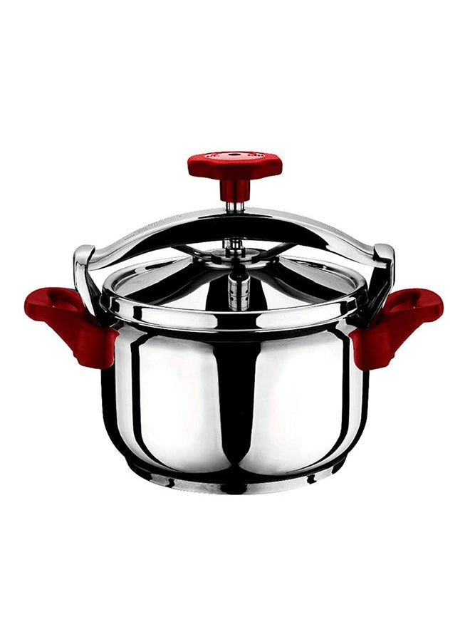 Hascevher Pressure Cooker Armoni Stainless Steel 7L Red  - Image 2