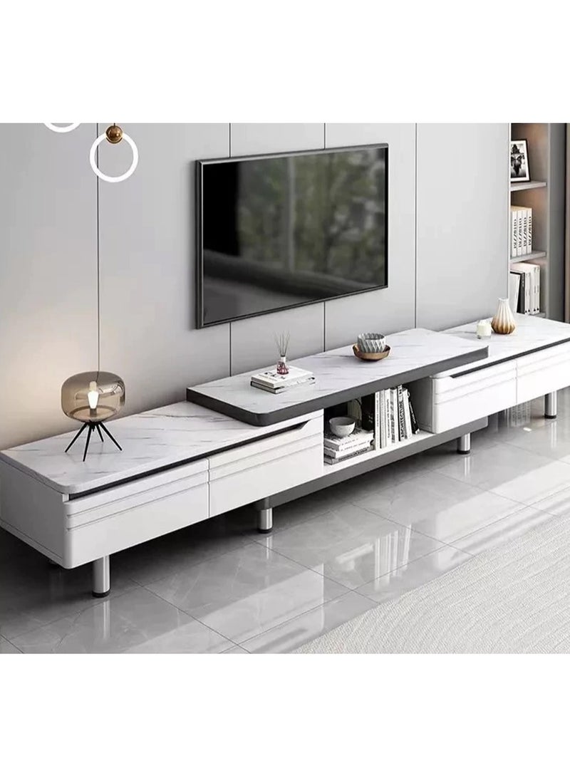 DubaiGallery Living Room Modern Shelf Storage Cabinet Table  - Image 3