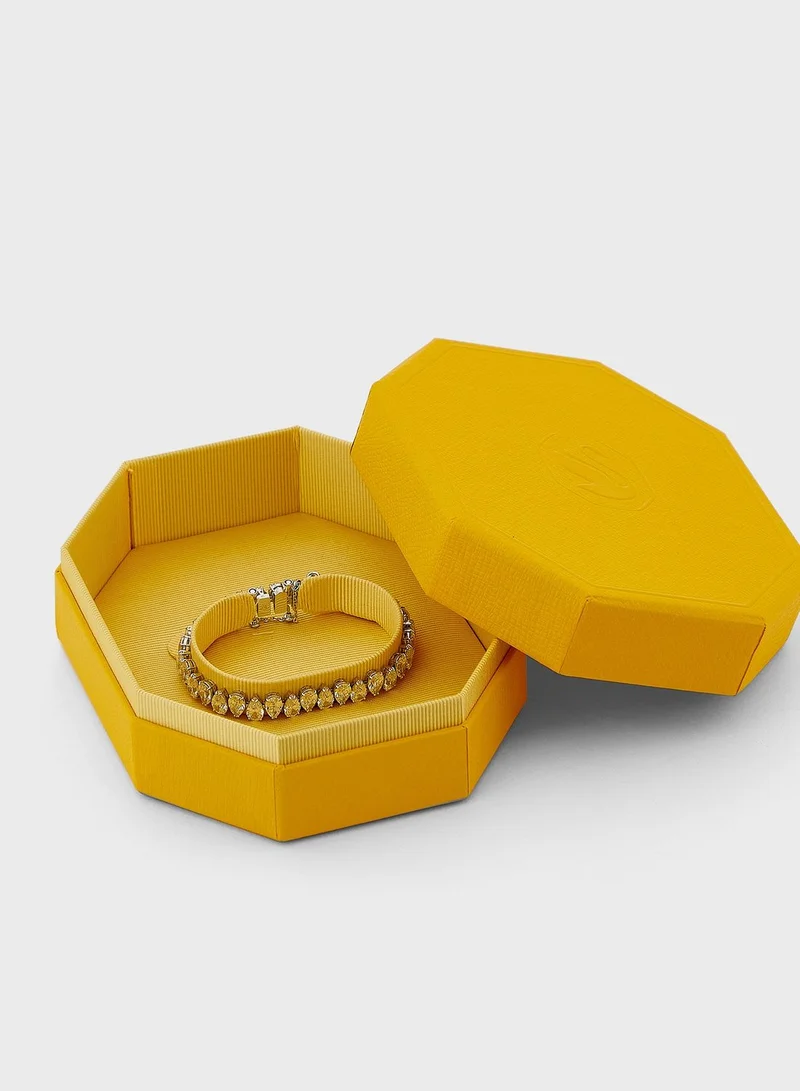 Swarovski  Millenia Rhodium Plated Embellished Bracelet for Women | Best Price UAE