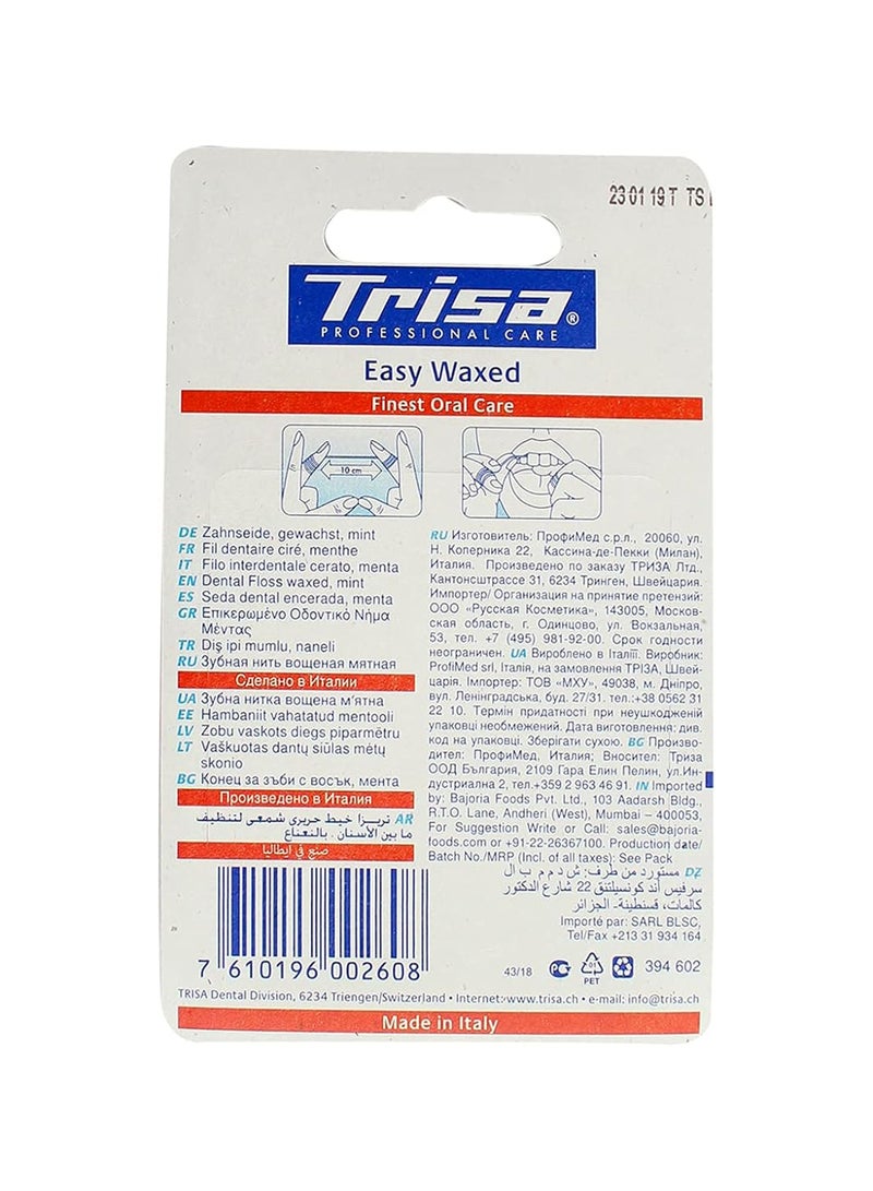 TRISA Professional Dental Floss Easy Waxed Mint 1Pc - Image 2