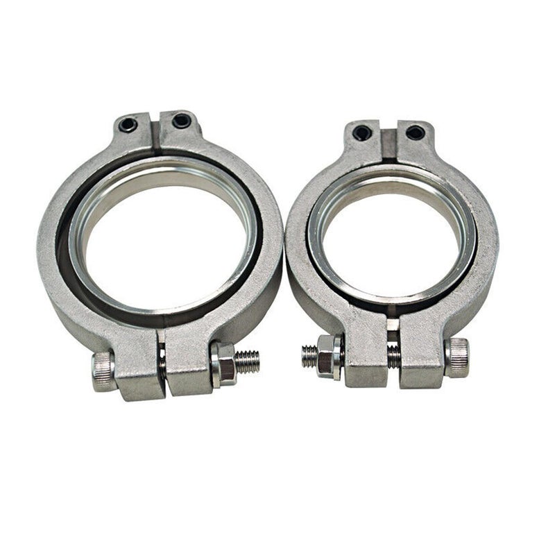 CYONRUAN Inlet Outlet Flanges Clamps vband Flange Clamp Set Replacement For TiAL MVR 44MM Wastegate WScrews Nuts and Seals - Image 3