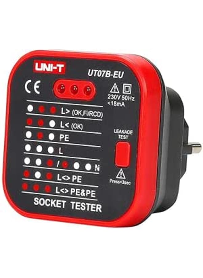 UT07B-EU Socket Tester.