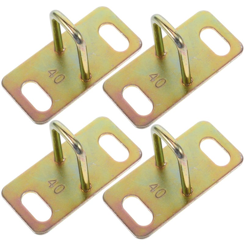 4 Pcs Motorcycle Saddle Plate Pull Hooks Anti Theft Security for Electric Scooter - Image 2