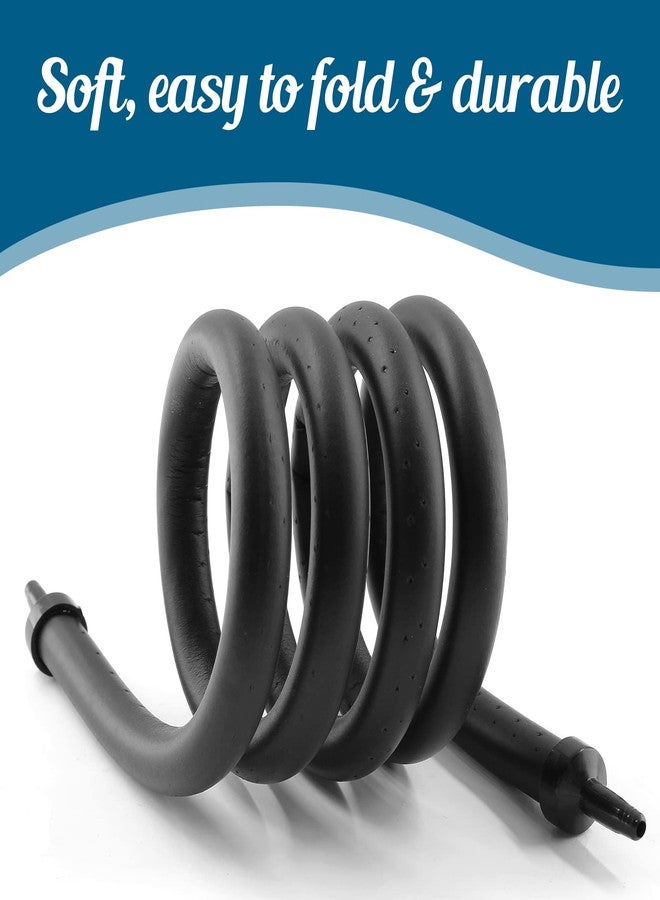 BokWin 1 Pcs Aquarium Rubber Wall Curtain Tube Hose,Soft Diffuser Bubble Tube 120cm/47.2 Inch Length for Fish Tank - Image 3