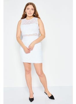 Women Textured Mini Dress, White - pzsku/ZD0064DF97112E940B7D7Z/45/_/1725378959/7468fe28-b9f3-4960-9728-2e113c8b0a08