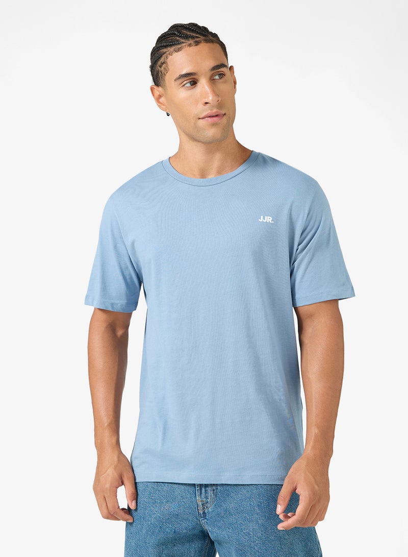 JJ Rebel Logo Regular Fit Crew Neck T-Shirt - Image 1