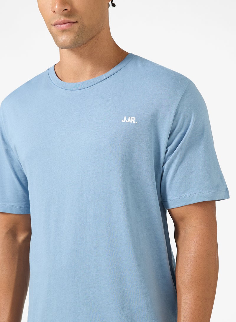JJ Rebel Logo Regular Fit Crew Neck T-Shirt - Image 3