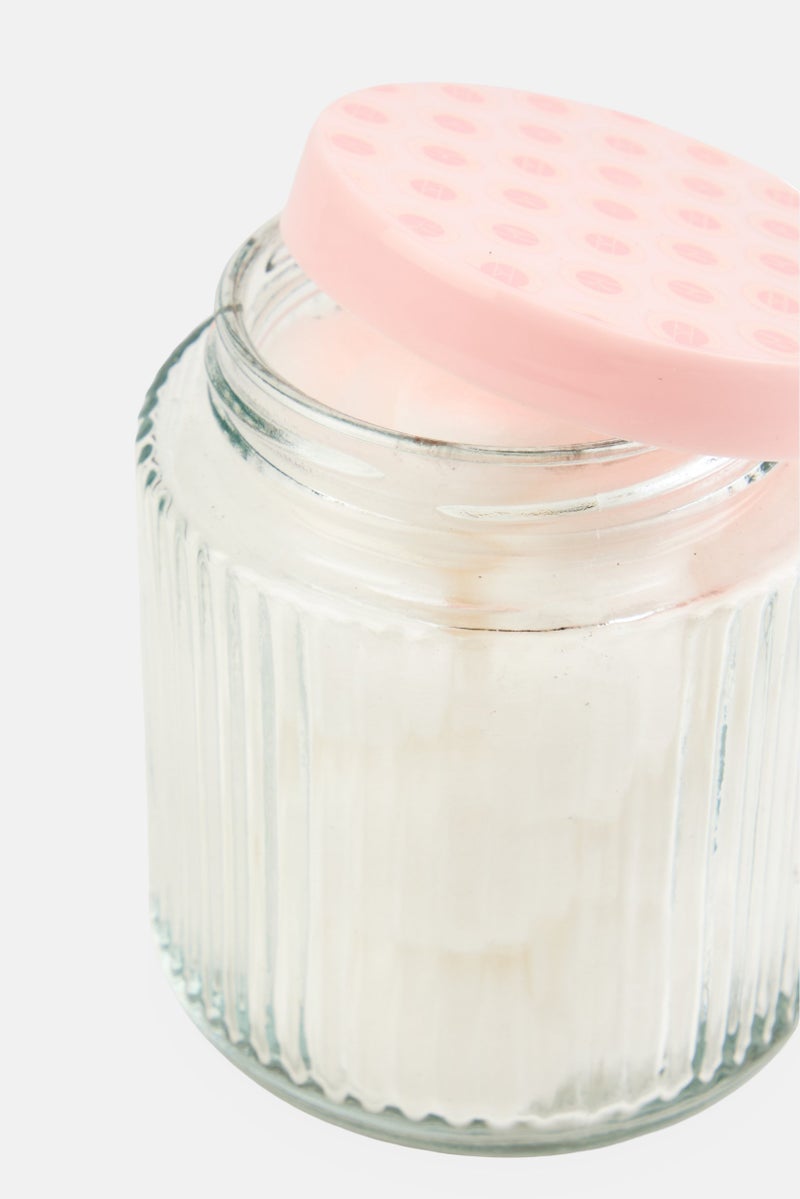 ELLE 30 Pcs Cotton Balls On Jar, Multicolor  - Image 3