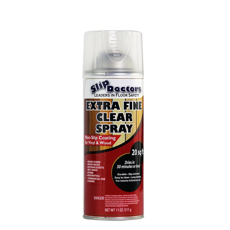 Slip Doctors Anti-Slip Spray for Wood, Vinyl and Laminate Floors and Stairs â€“ Clear Extra Fine Non-Slip Spray-On Grip Coating - Image 1