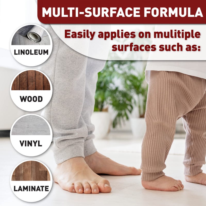 Slip Doctors Anti-Slip Spray for Wood, Vinyl and Laminate Floors and Stairs â€“ Clear Extra Fine Non-Slip Spray-On Grip Coating - Image 5
