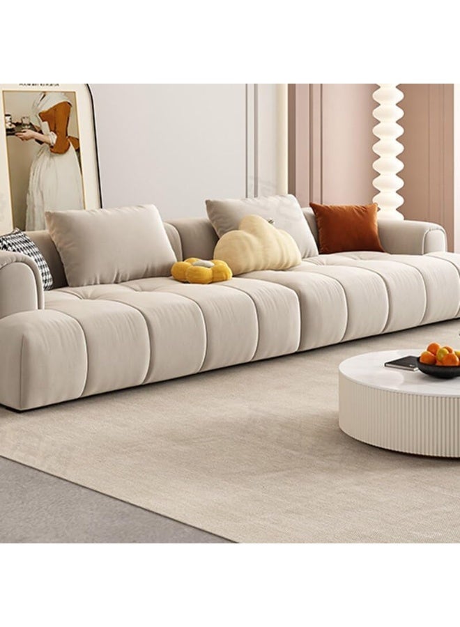 Poppins HOME Modern and Luxurious Cloud-Shaped Living Room Sofa Bed Set - Image 3