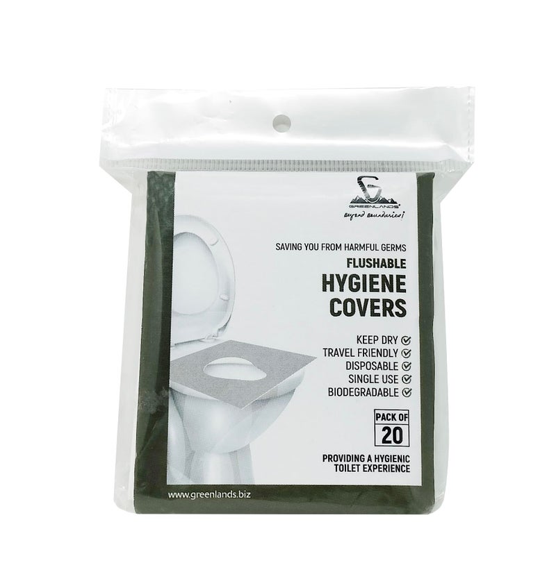 Greenlands Hygiene Cover (Toilet Seat Cover) - 20 Sheets - Image 3