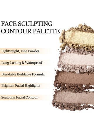 Matte Grey Contour Palette, Cool Toned Face Sculpting Bronzer Pressed Powder Contour, Lightweight, Ultra-Blendabled, Multiuse Baked Contouring Makeup For Light Skin Tone, 01 Grey Brown - pzsku/ZD00687F6053CBEBB9CCDZ/45/_/1734437803/7bf96eb8-838a-4c4e-a11a-cd3b3aa8277e