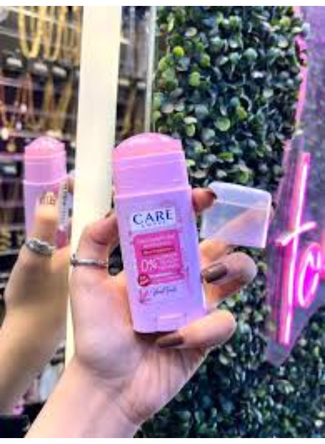 كير & مور Care & More جل مزيل العرق حماية 48 ساعة خالٍ من الكحول لمسة زهرية 50 مل - Image 2