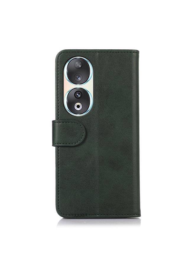 زبون جراب لهاتف Honor 90 مصنوع من جلد البقر - Image 3