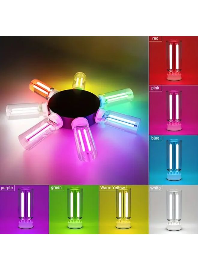 Purple USB LED Car Ambient Light Plug Play Multicolor Decorative Night Lighting - Image 1
