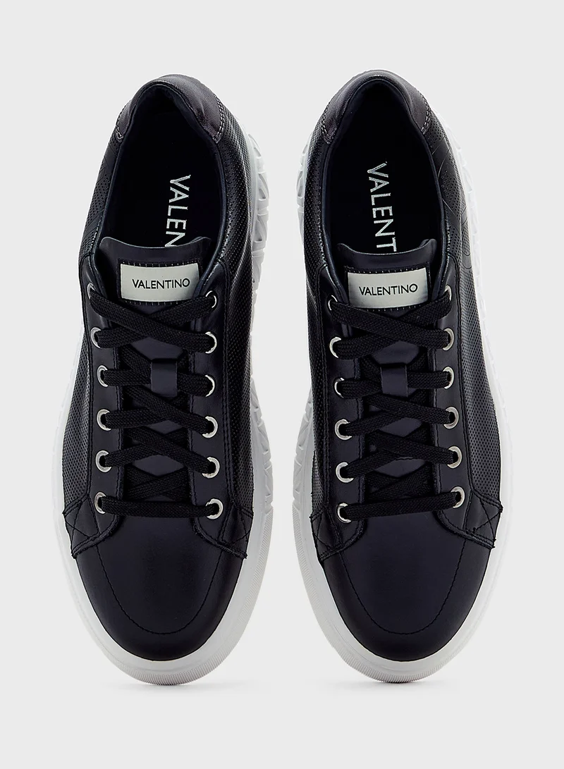 VALENTINO BY MARIO VALENTINO Lace Up Low Top Sneakers