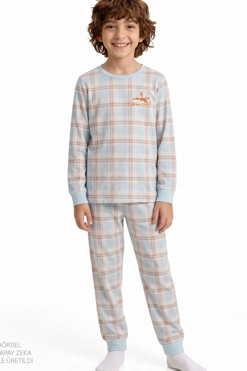 Penti PENTI Dragon Club Long Sleeve 2 Pack Pyjama Set