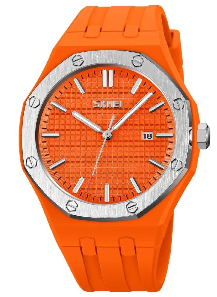 SKMEI Skmei 9299 Men's Analog Watch with Silicone Strap  - Image 1