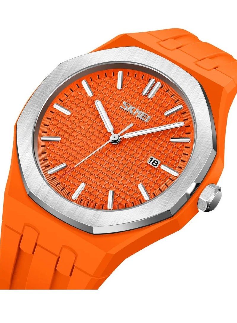 SKMEI Skmei 9299 Men's Analog Watch with Silicone Strap  - Image 2
