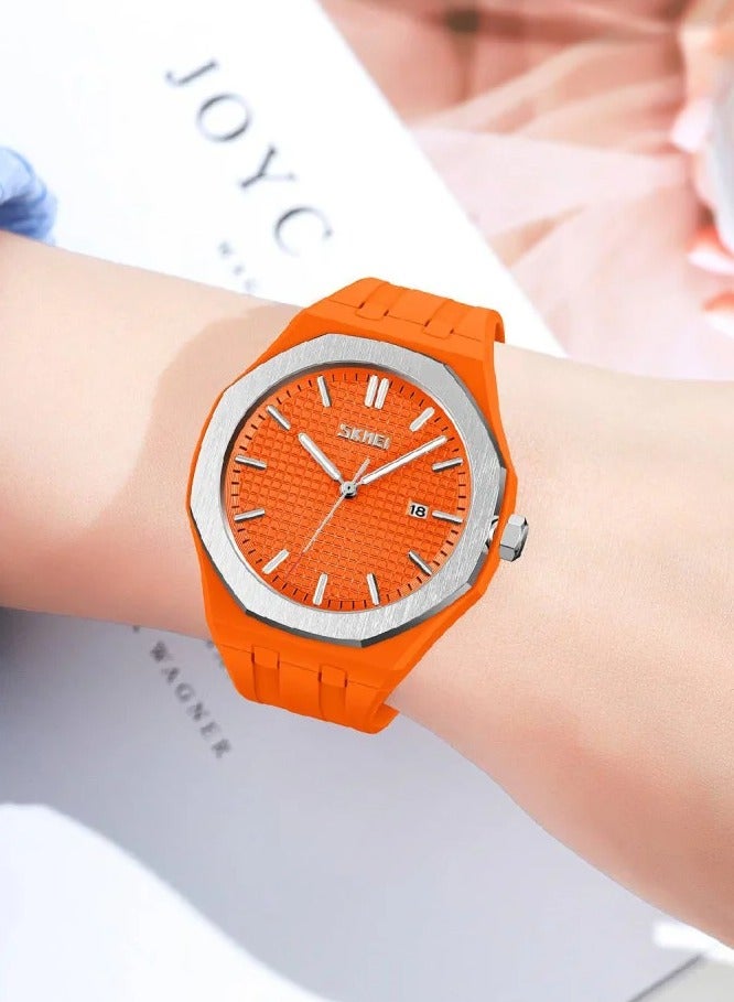 SKMEI Skmei 9299 Men's Analog Watch with Silicone Strap  - Image 3