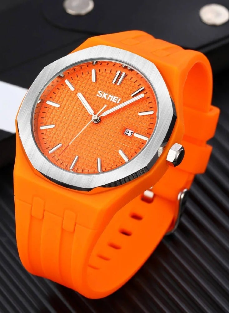 SKMEI Skmei 9299 Men's Analog Watch with Silicone Strap  - Image 4