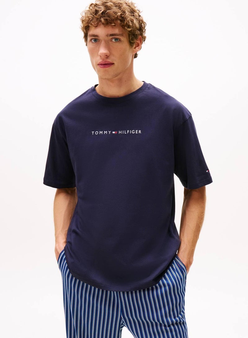 TOMMY HILFIGER TH Original Logo Lounge T-Shirt - Image 1