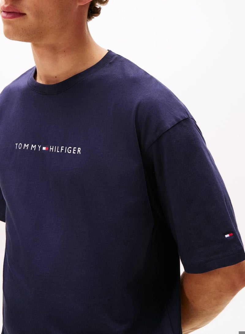 TOMMY HILFIGER TH Original Logo Lounge T-Shirt - Image 4