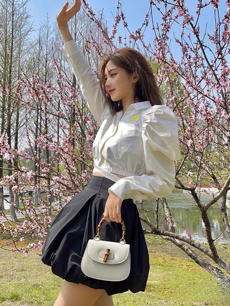 Bamboo Bag Retro Saddle Bag Genuine Leather Women'S Bag High-End Small Bag Single Shoulder Crossbody Handbag For Women - Image 3