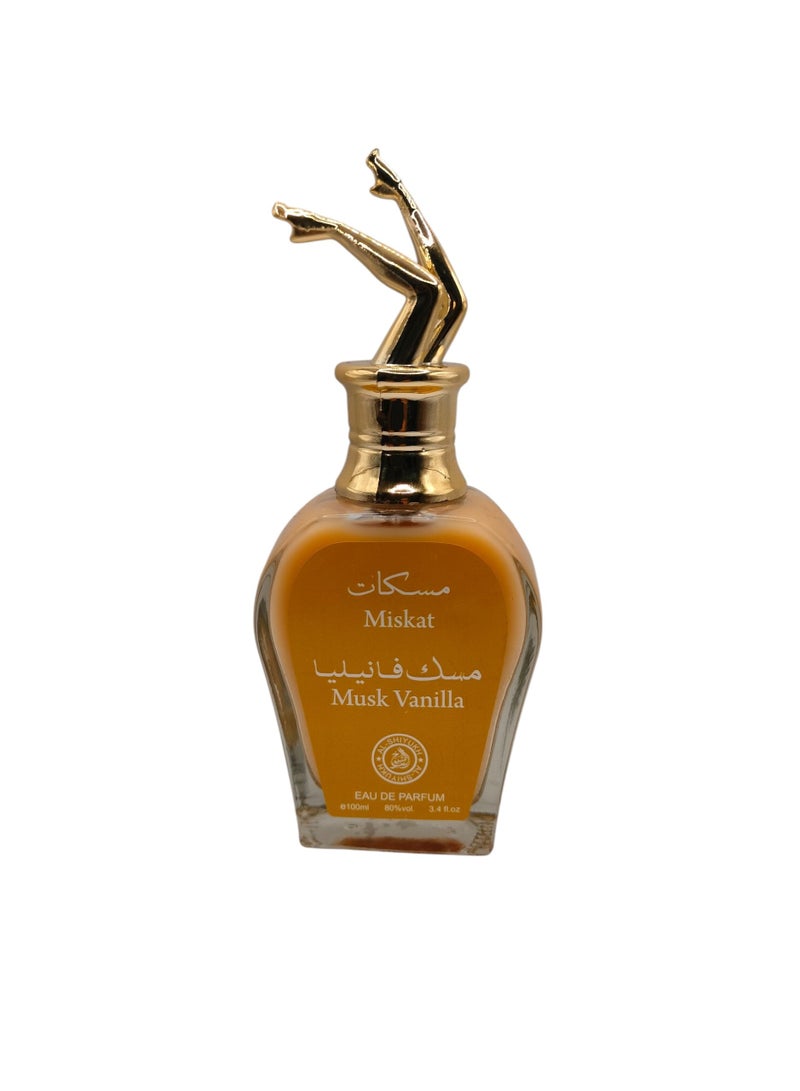 زاك طر مسك فانيلا أو دو بارفان – عطر شرقي ثابت يدوم طويلاً للرجال والنساء، 100 مل - Image 1