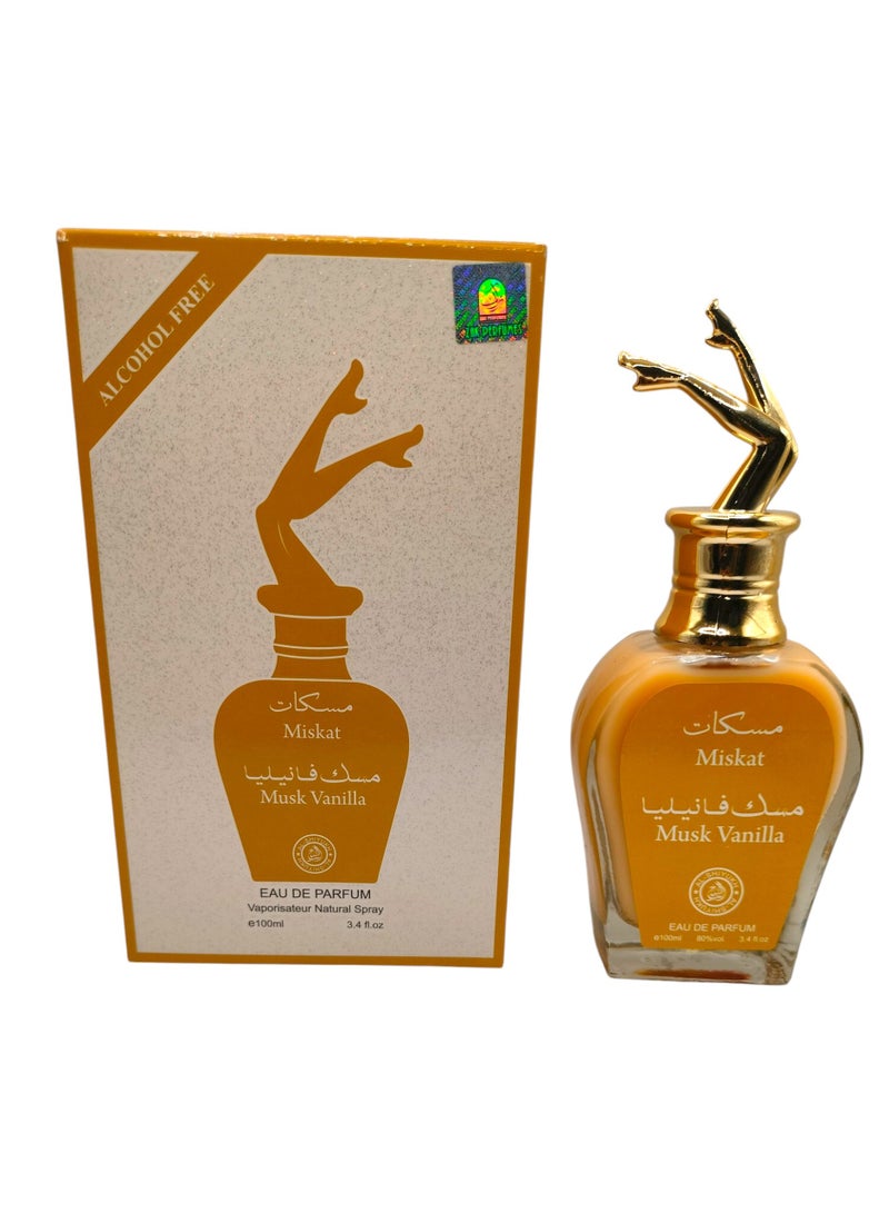 زاك طر مسك فانيلا أو دو بارفان – عطر شرقي ثابت يدوم طويلاً للرجال والنساء، 100 مل - Image 2