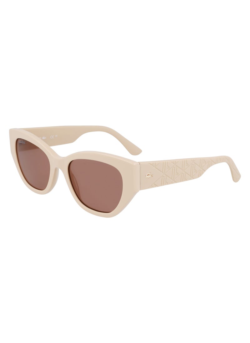 LACOSTE FULL RIM BIO INJ-G820 ACETATE LACOSTE SUNS L6047S 5419 (264) SAND  - Image 1