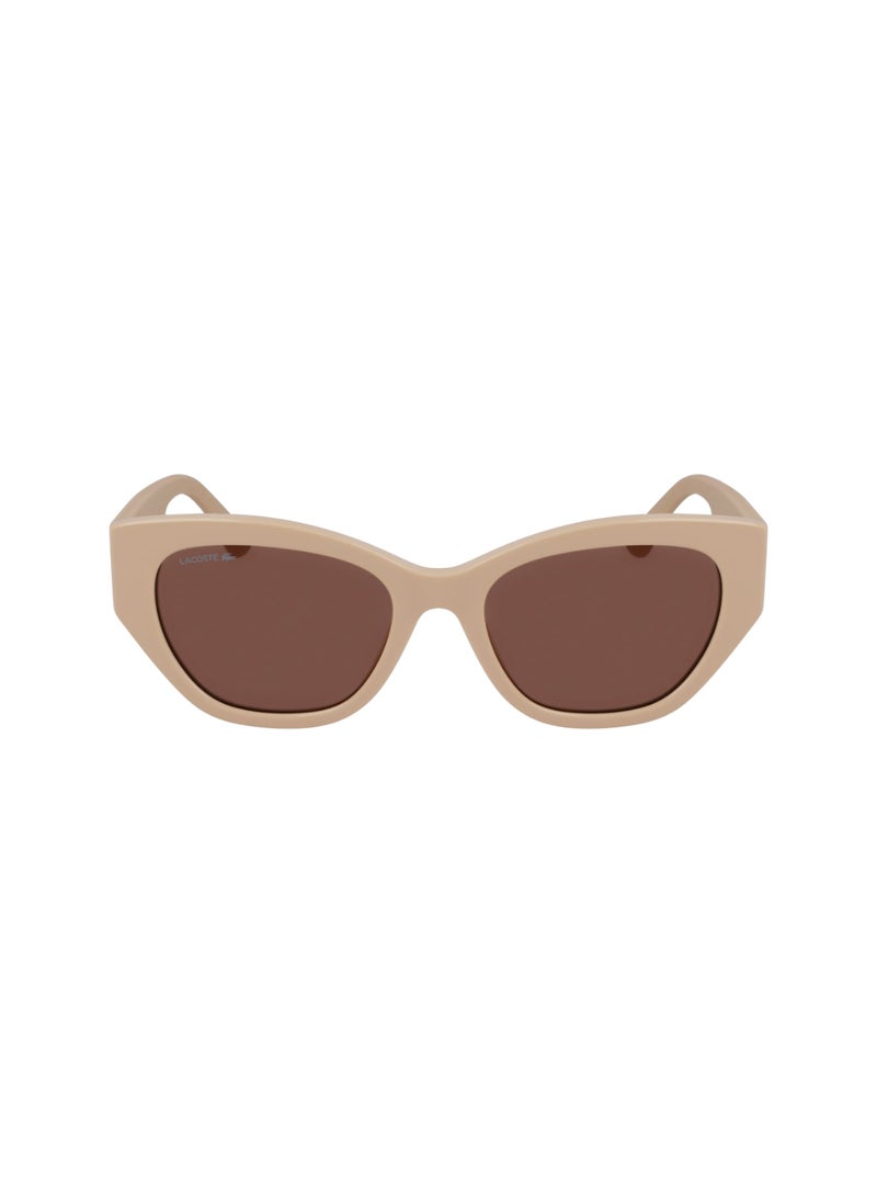 LACOSTE FULL RIM BIO INJ-G820 ACETATE LACOSTE SUNS L6047S 5419 (264) SAND  - Image 2