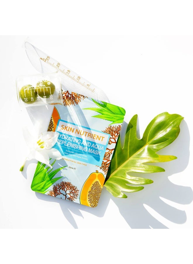 Skin Nutrient Hydrating & Aqua Replenishing Face Mask - Image 2