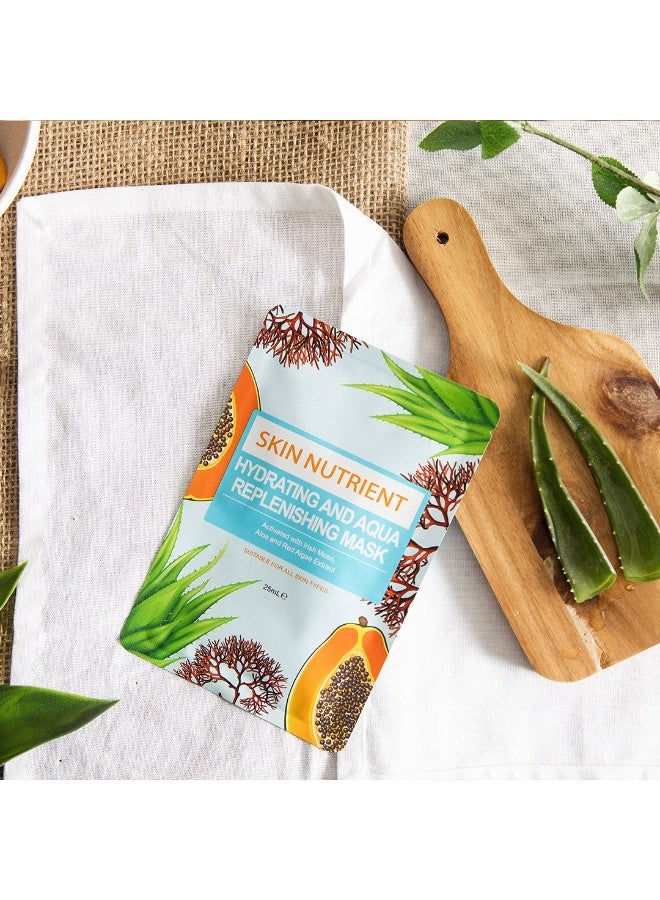 Skin Nutrient Hydrating & Aqua Replenishing Face Mask - Image 3
