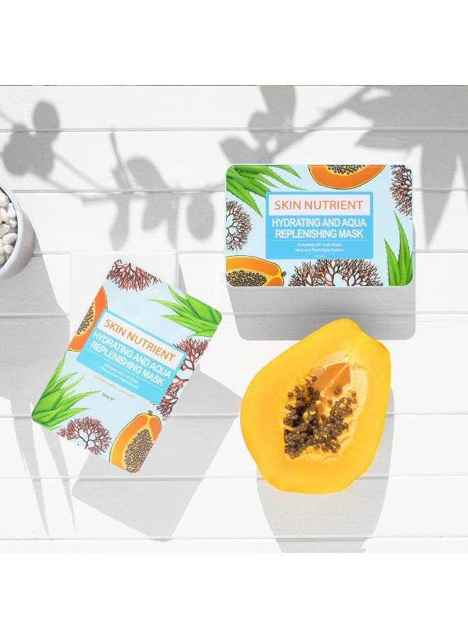 Skin Nutrient Hydrating & Aqua Replenishing Face Mask - Image 4