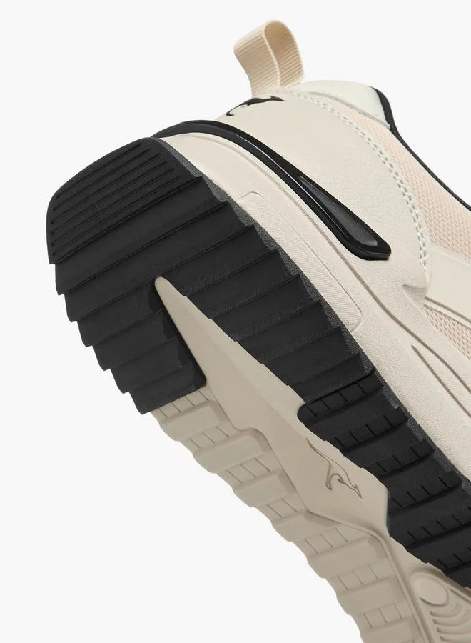 kangaROOS Beige Men Lace-Up Sports Shoes for Men | Best Price UAE