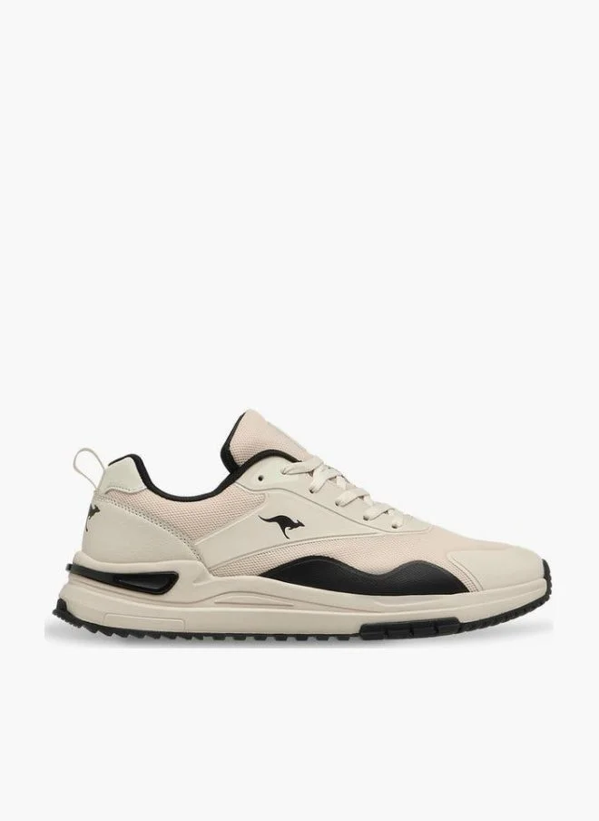kangaROOS Beige Men Lace-Up Sports Shoes for Men | Best Price UAE