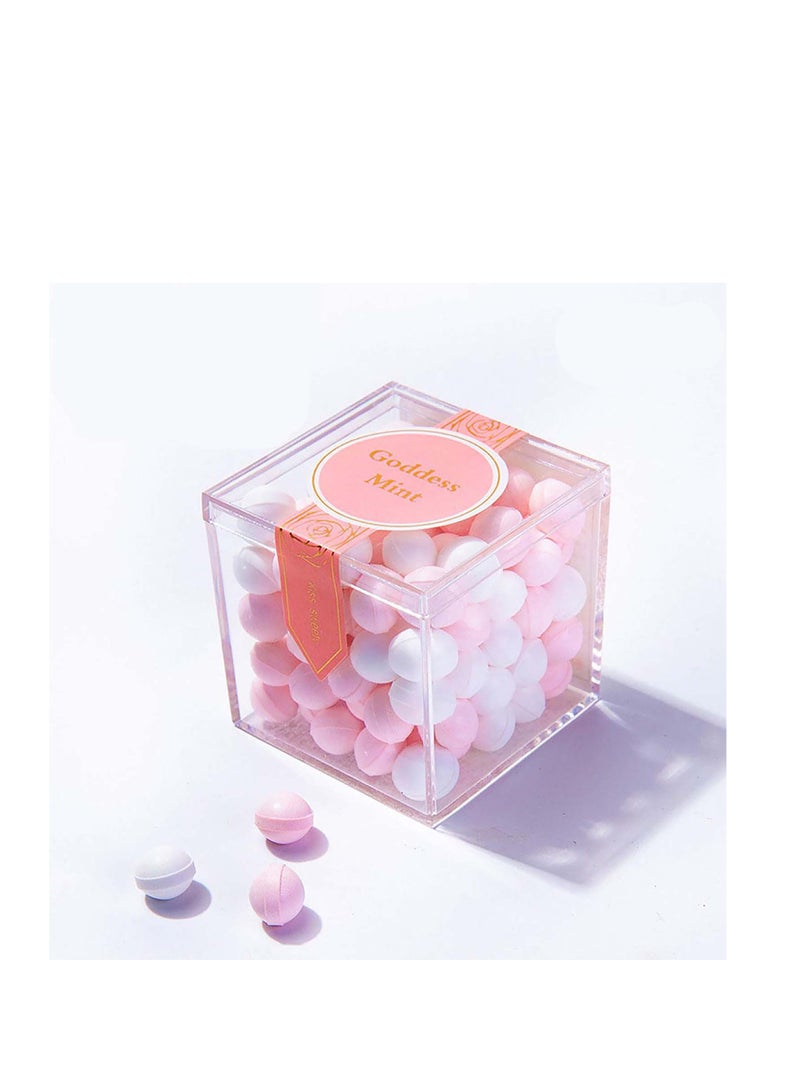 SOLARAE Acrylic Box, Plastic Clear Plastic Beads Storage, Multi-Purpose for Collecting Small Items, Crafts, Game Pieces, Jewelry for Office or Home, Display in Any Room - Image 1