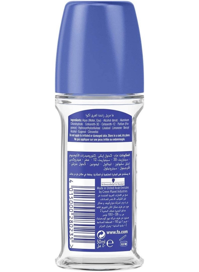فا - مزيل العرق رول اون - اكوا 50 مل - Image 1